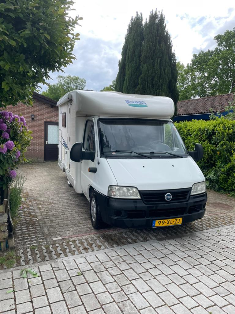 Fiat Mclouis camper, Caravans en Kamperen, Campers, Ringverwarming, Fiat, Tot en met 2, Particulier
