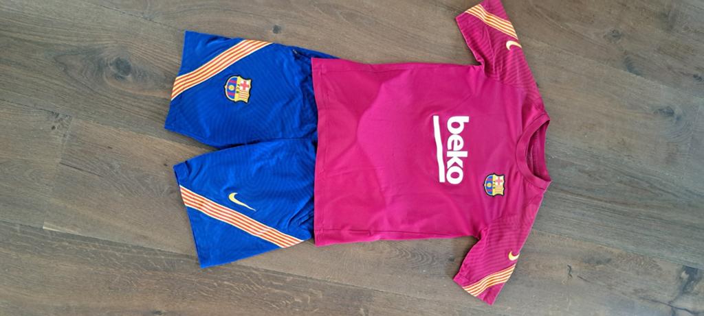 FC Barcelona tenue maat 147-158, Ophalen of Verzenden, Gebruikt, Nike, Jongen of Meisje