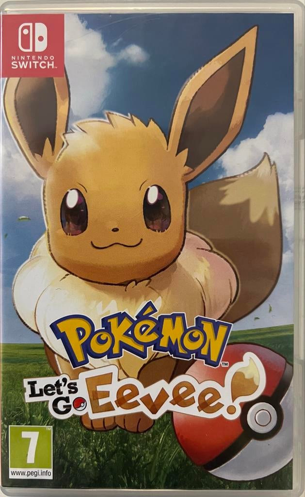 Pokémon Let's Go Eevee! Nintendo Switch, Spelcomputers en Games, Games | Nintendo Switch, Gebruikt, 1 speler, Ophalen of Verzenden