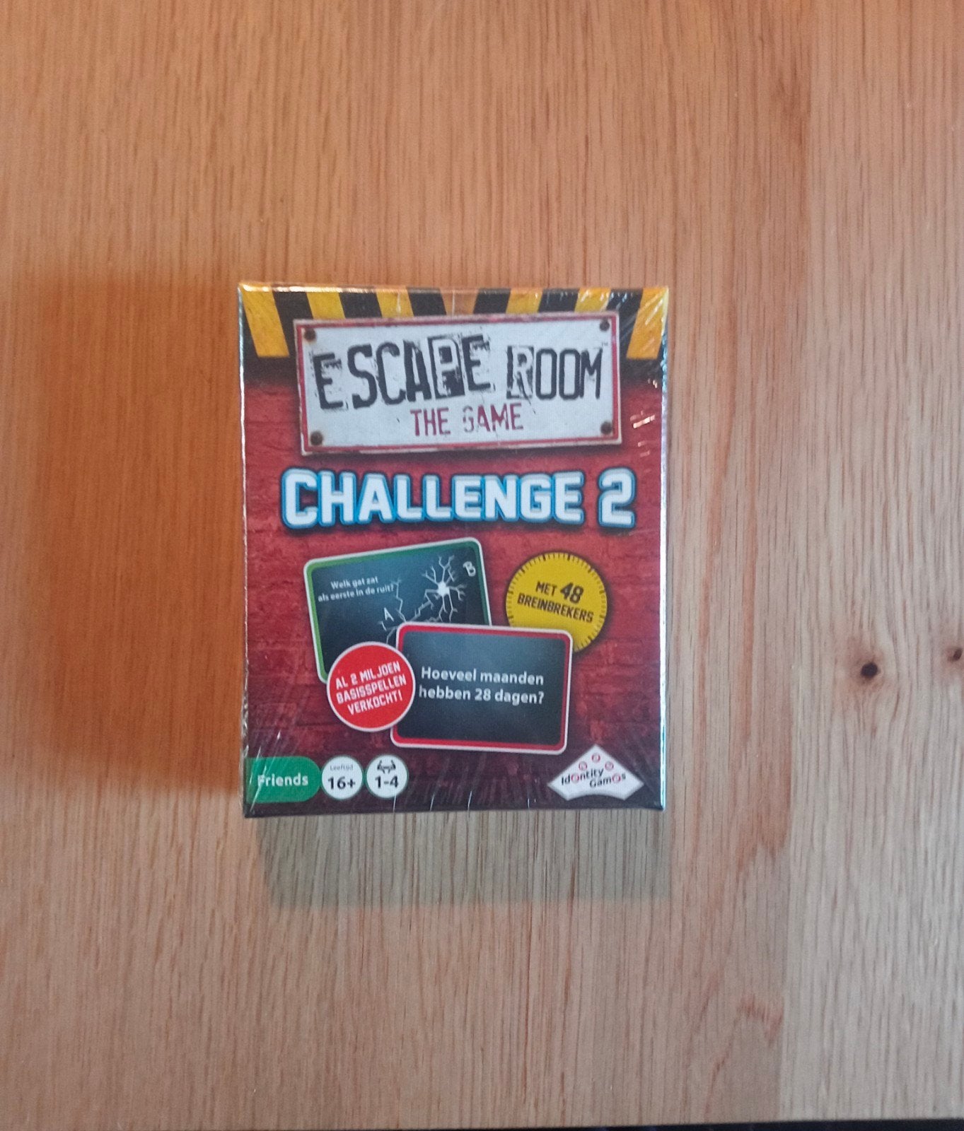 Escape Room The Game Challenge 2 - Nieuw in folie, Drie of vier spelers, Ophalen of Verzenden, Nieuw, Identity Games