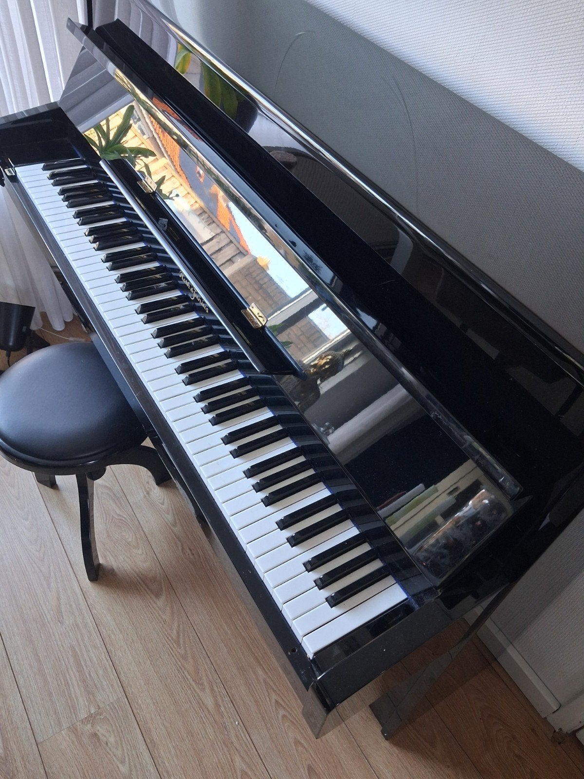Mooie Roth & Junius piano, Ophalen, Gebruikt, Zwart, Piano
