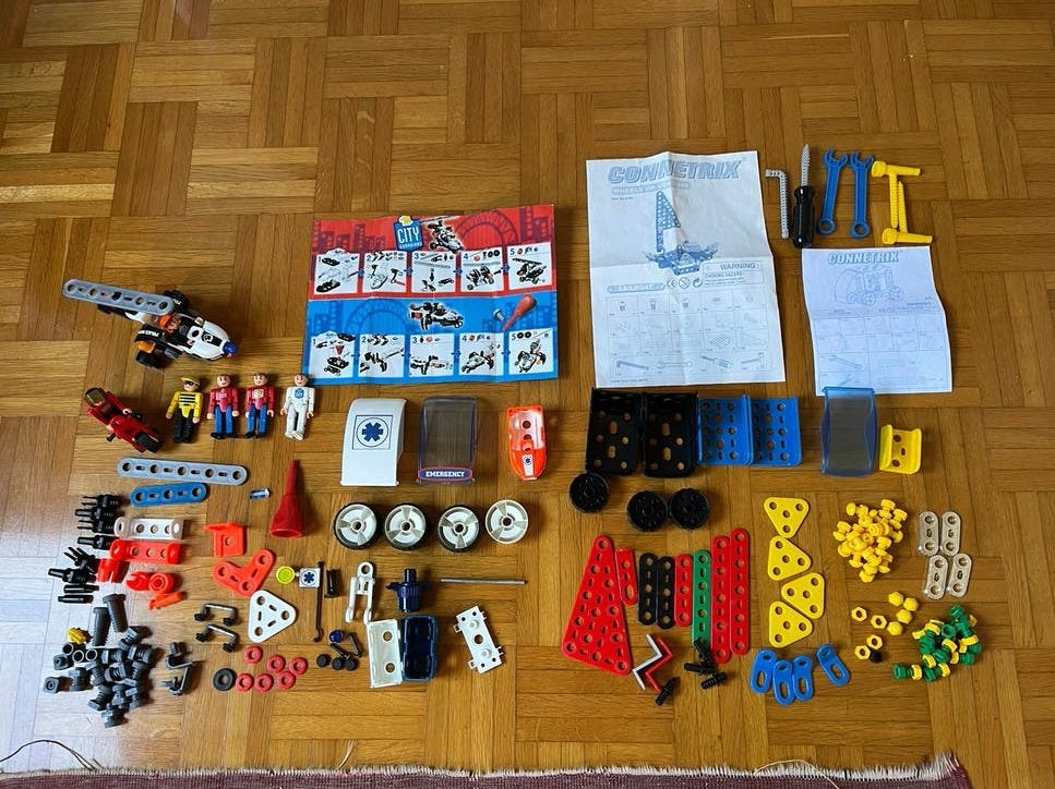 Meccano City & Connetrix Constructie Speelgoed Set, Ophalen of Verzenden, Gebruikt, Bouwen