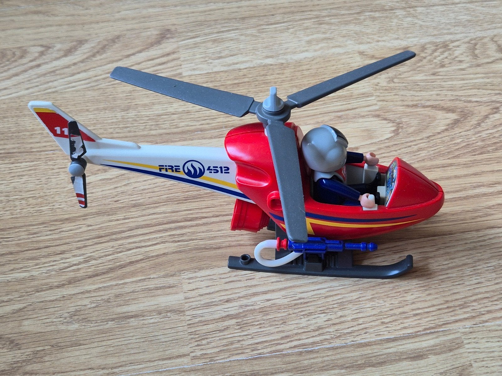 playmobil helikopter, Ophalen of Verzenden, Gebruikt