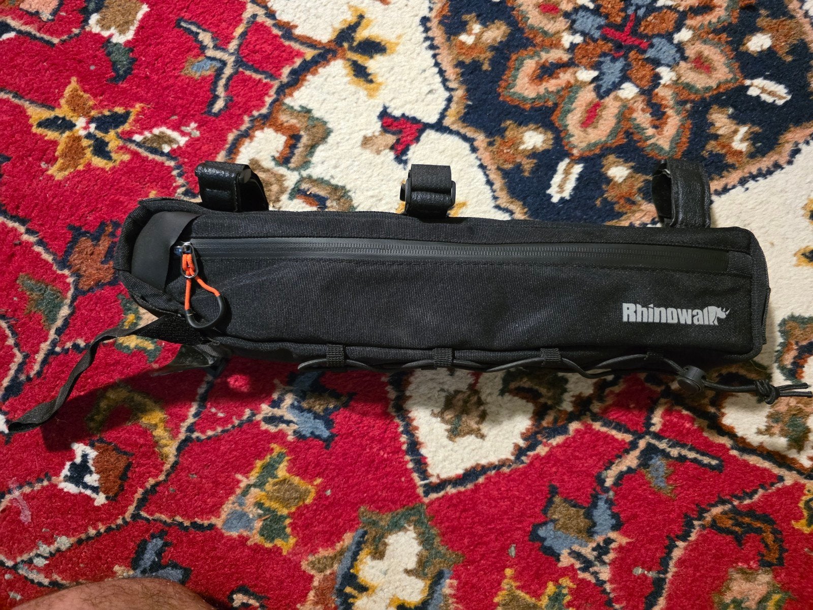 Rhinowalk Fiets Stuurtas - Zwart, Zo goed als nieuw, Ophalen of Verzenden, Zo goed als nieuw, Rhinowalk