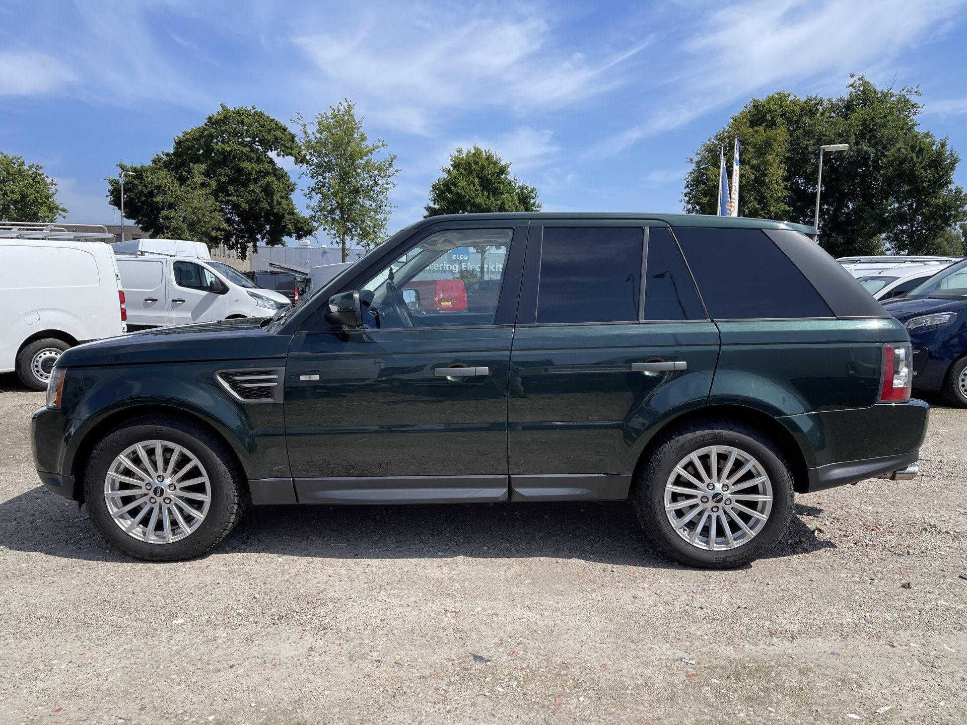Land Rover Range Rover Sport grijs kenteken / 6 cilinder aut, Auto's, Automaat, Euro 5, Gebruikt, 2993 cc