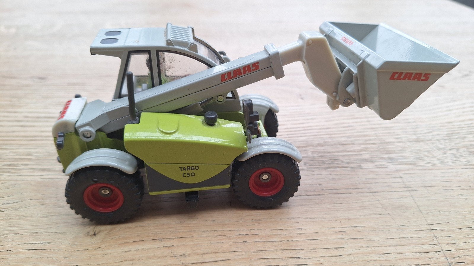 Siku 4851 Claas Targo C50 Verreiker, Hobby en Vrije tijd, Ophalen of Verzenden, Zo goed als nieuw, Tractor of Landbouw, SIKU