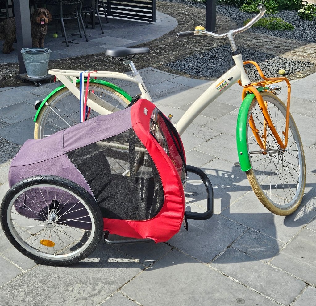 Postcodeloterijfiets (eventueel inclusief hondenfietskar), Ophalen, Nieuw, Terugtraprem, Batavus