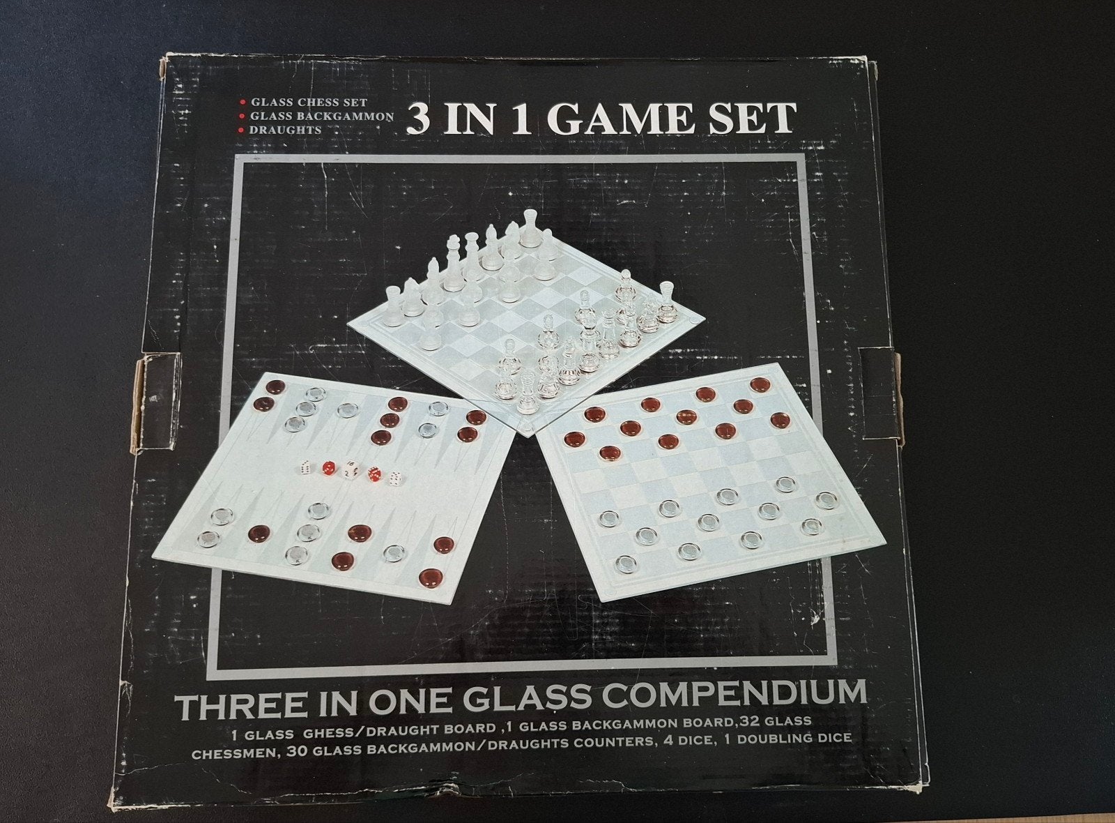 Schaakspel en backgammon, Ophalen, Nieuw