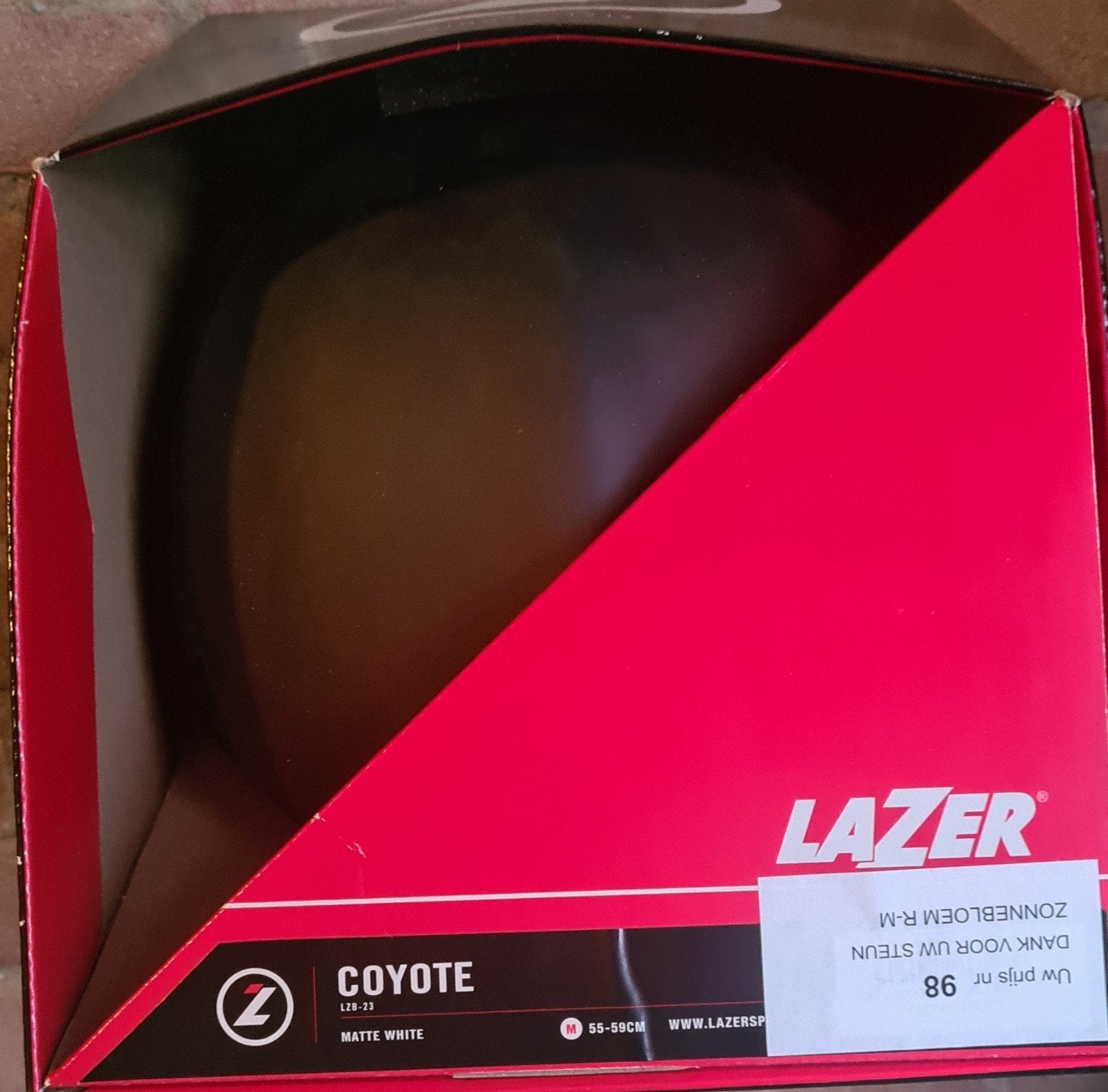 Lazer Coyote Fietshelm, Ophalen, Lazer, M, Nieuw