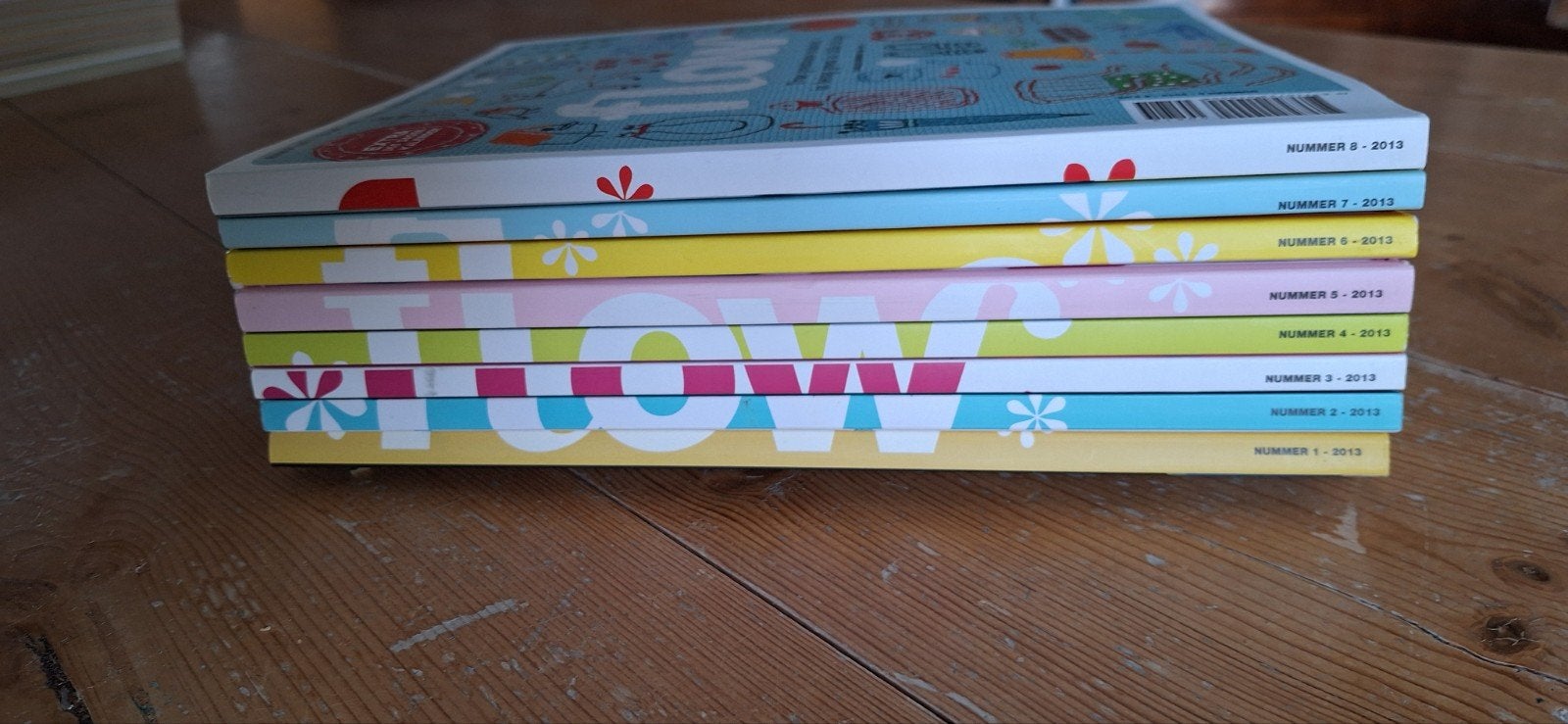 Flow Magazine - Complete Jaargang 2013 (8 nummers), Ophalen of Verzenden