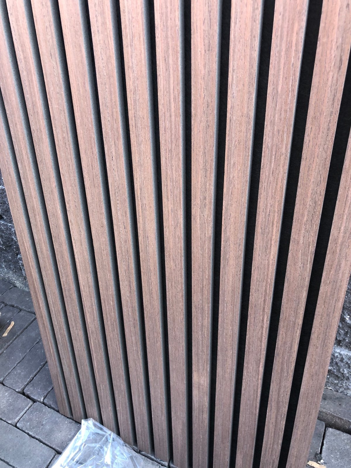 Nieuwe akoestische wandpanelen en tegels walnoot kleur, Ophalen of Verzenden, Nieuw
