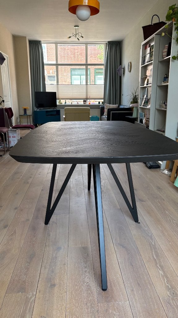 Eettafel, Huis en Inrichting, Tafels | Eettafels, Ophalen, 50 tot 100 cm, 150 tot 200 cm, Deens ovaal
