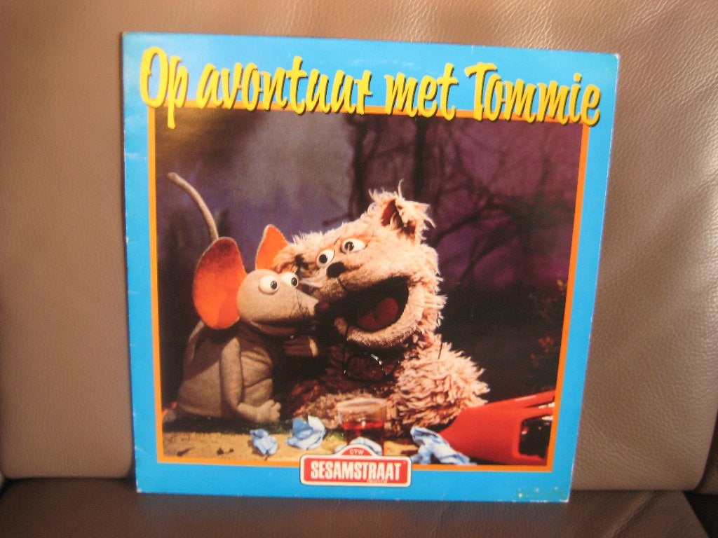 Sesamstraat – Op Avontuur Met Tommie, LP, Overige genres, Ophalen of Verzenden, Zo goed als nieuw