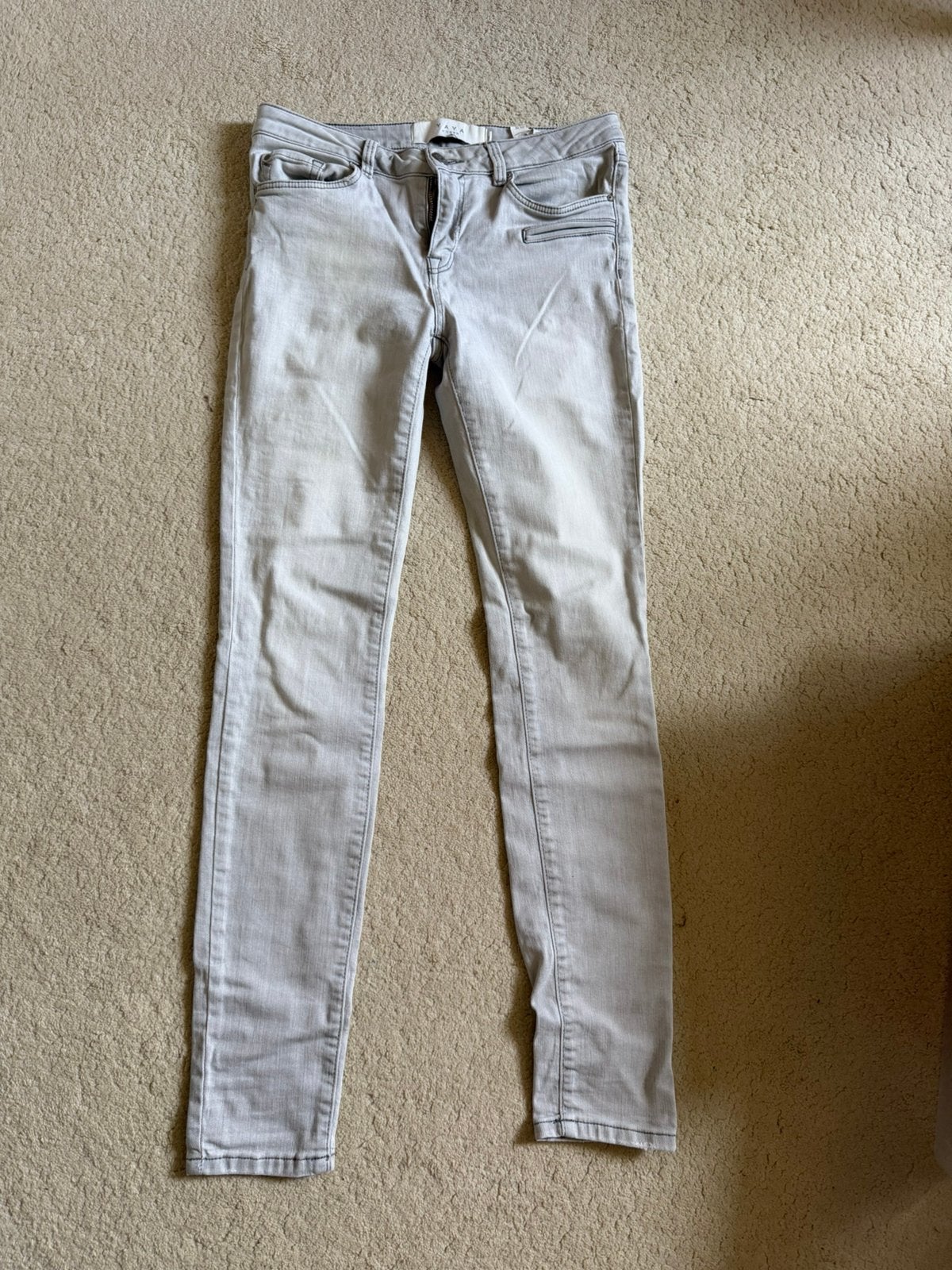 Jeans, 36, YAYA, licht grijs, skinny, Robanjer, Ophalen of Verzenden, Harmelen, W28 - W29 (confectie 36)