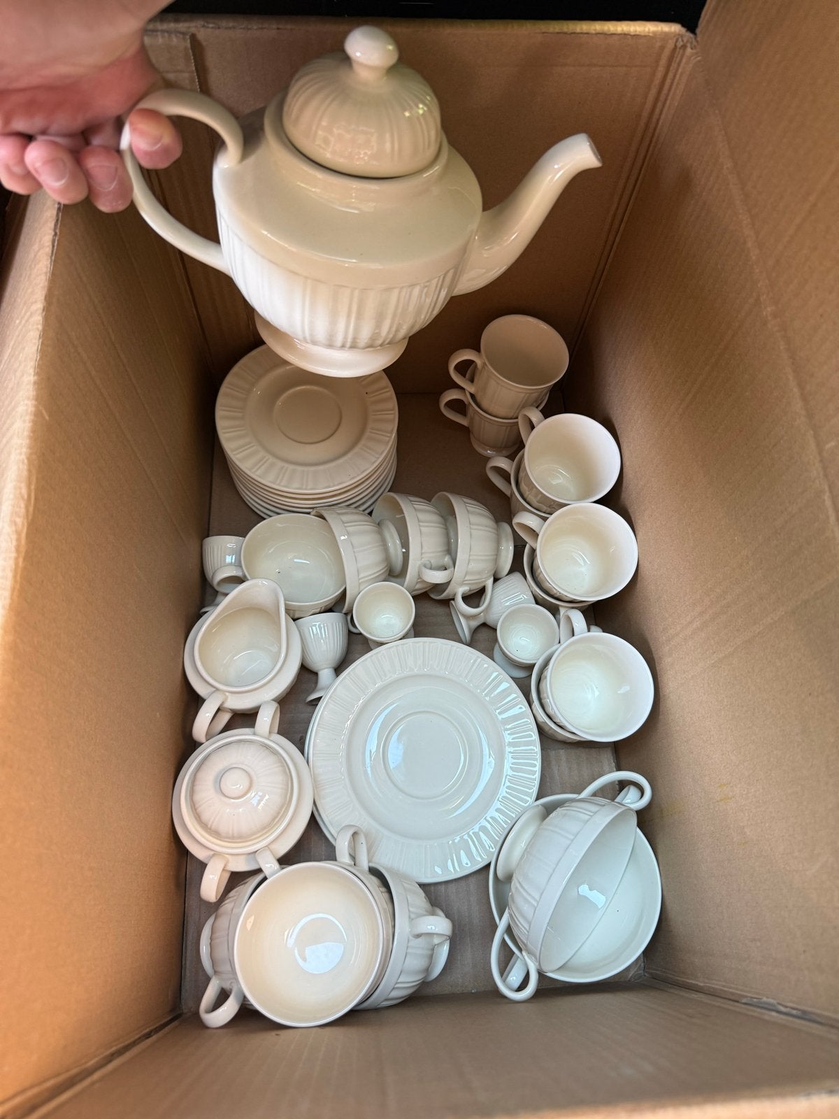 Queen's Garden Servies - allerlei, Ophalen