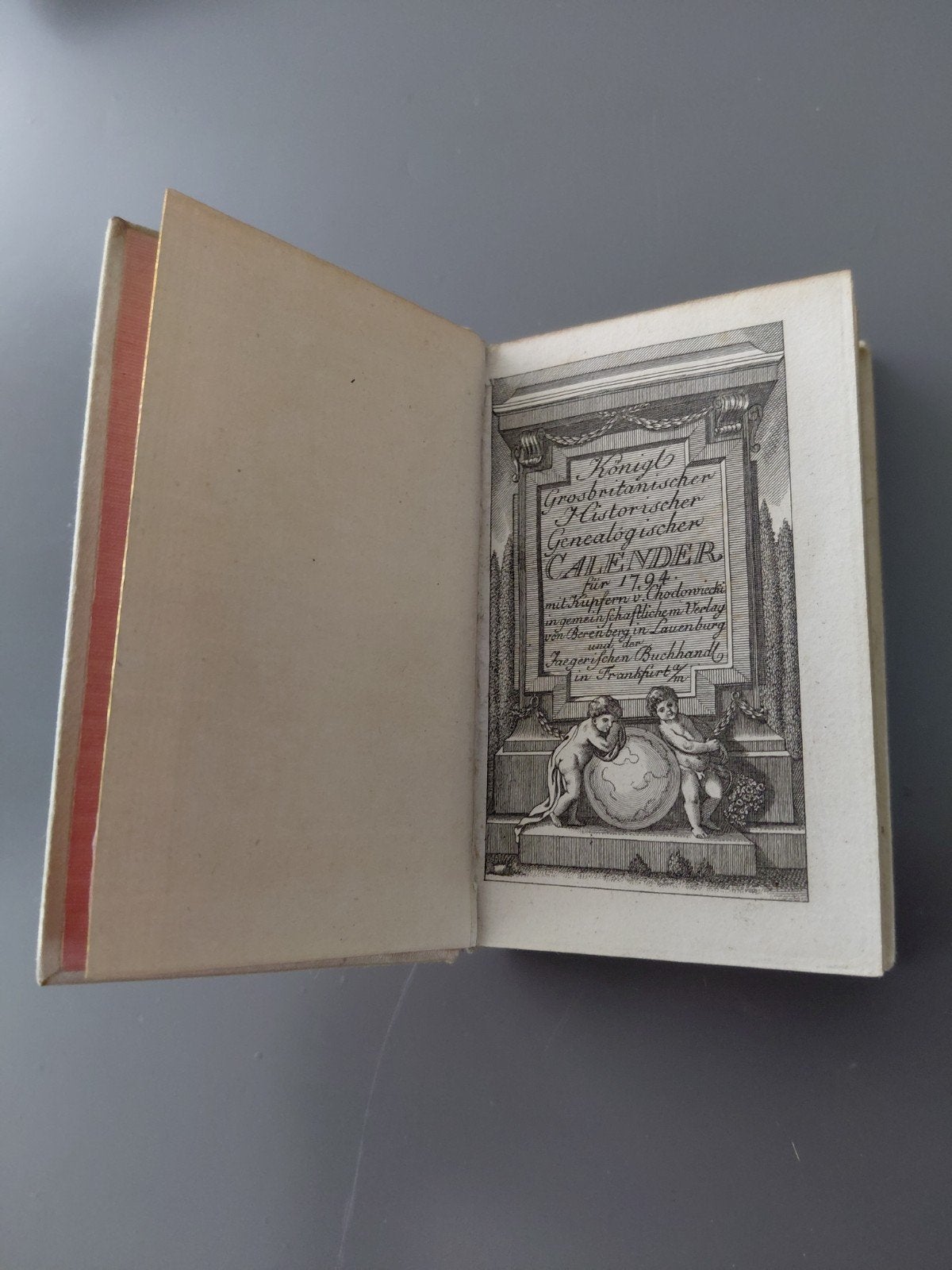 Antieke Kalenders: Koningl. Großbritannischer Historischer, Ophalen of Verzenden, Diverse auteurs