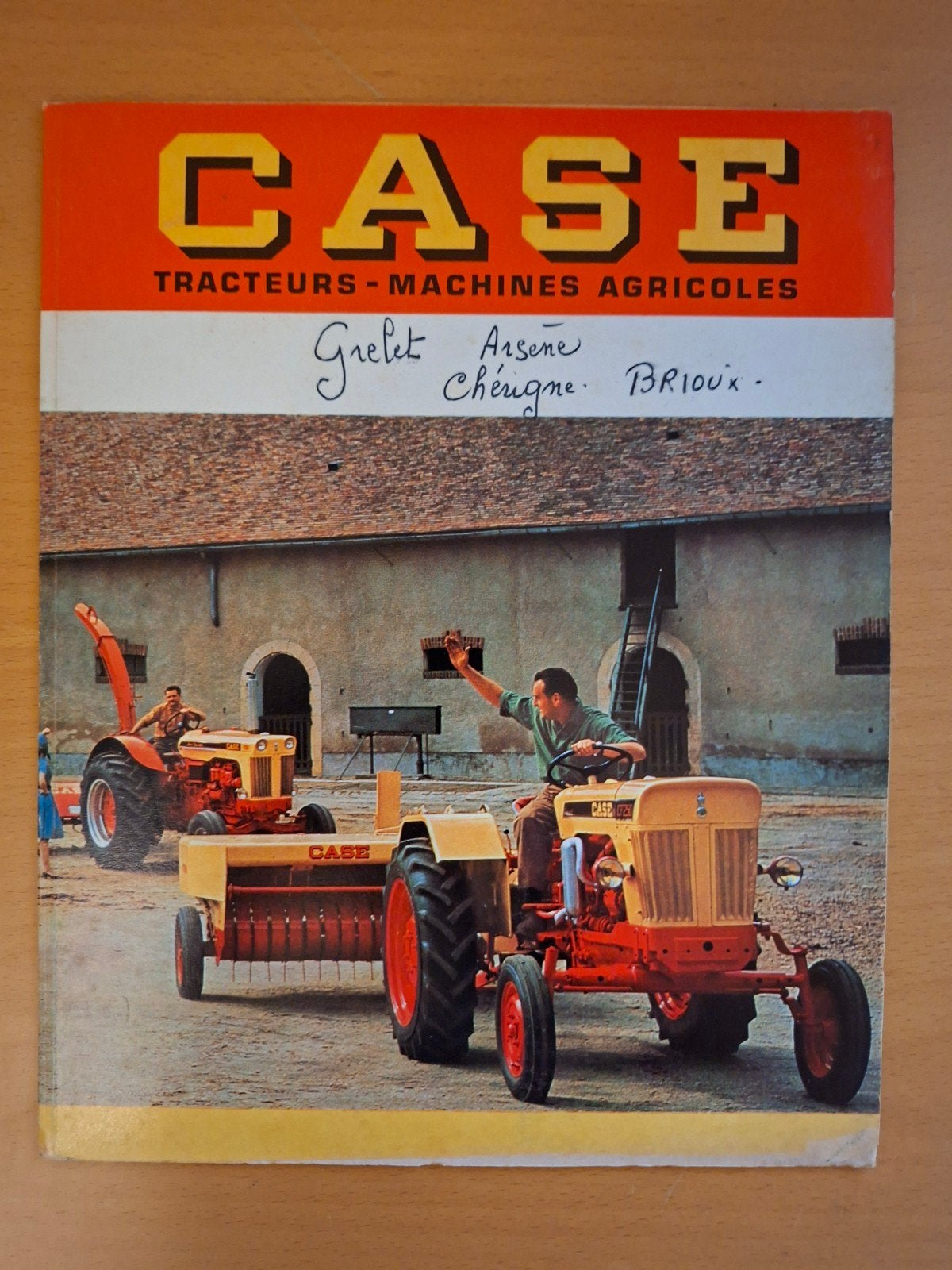 opbergmap Case tractoren en machines, Ophalen of Verzenden, Gelezen, Tractor en Landbouw