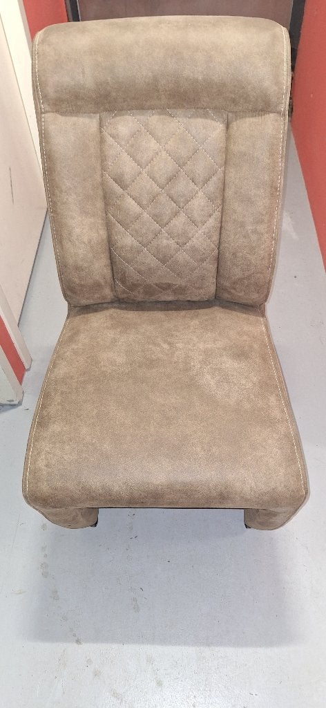 eetkamerstoelen, Ophalen, Overige materialen, Bruin, Zo goed als nieuw