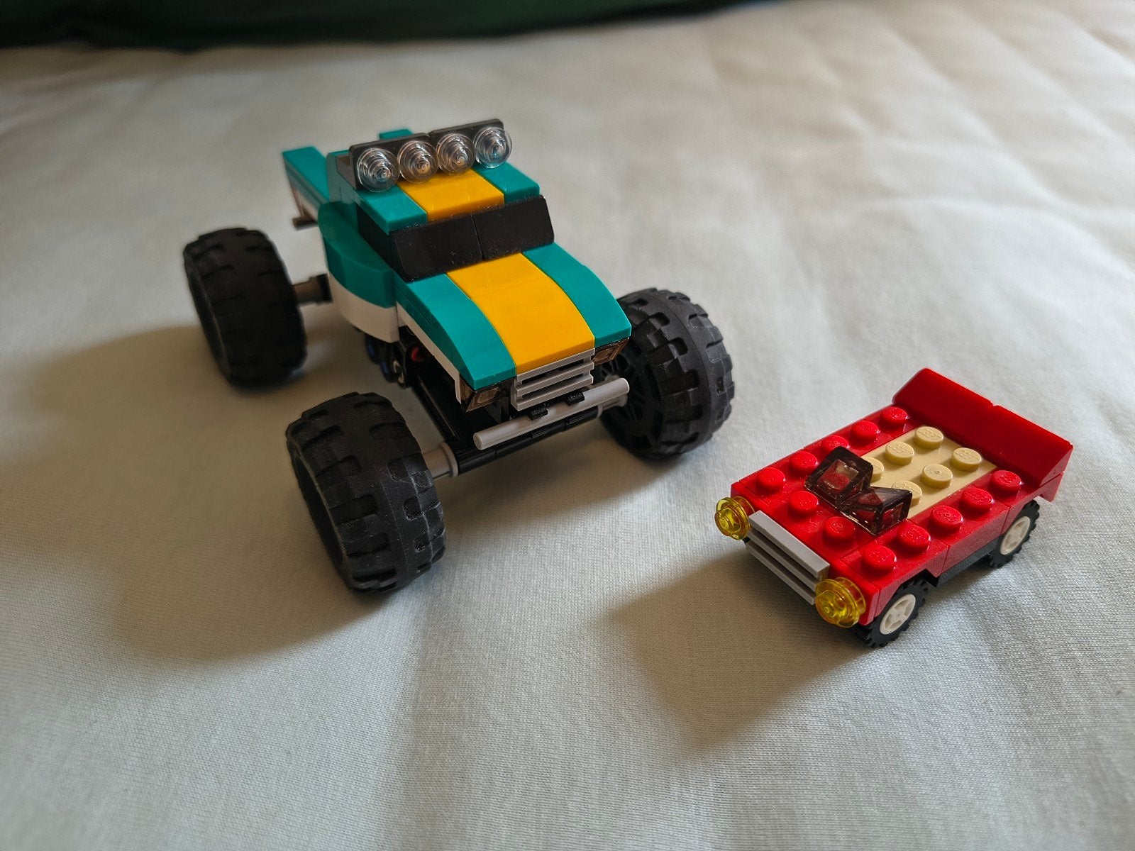 LEGO Creator 31101 Monster Truck met uitstekende vering, Ophalen of Verzenden, Zo goed als nieuw