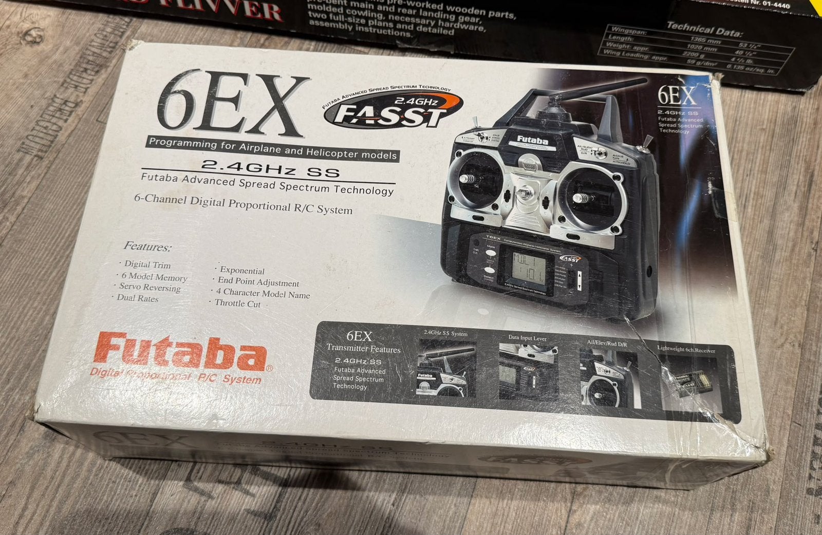 Futaba 6EX 2.4GHz zender met nieuwe accu, Ophalen of Verzenden, Gebruikt