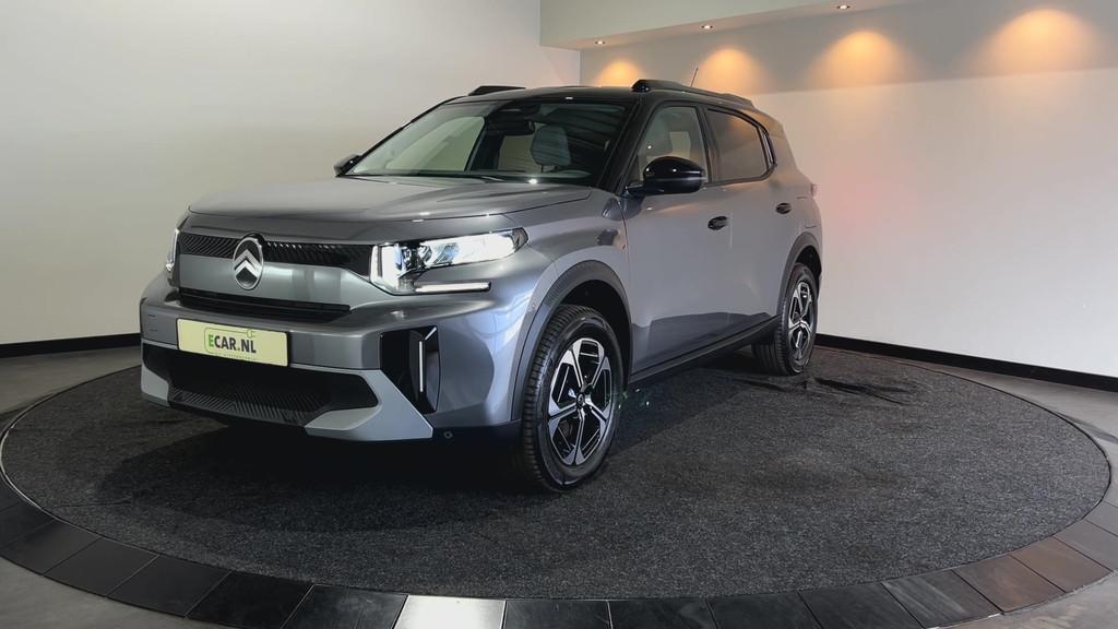 Citroën Ë-C3 Aircross Max 113pk Comfort Range 44 kWh | 11k, Stof, Gebruikt, 44 kWh, Grijs