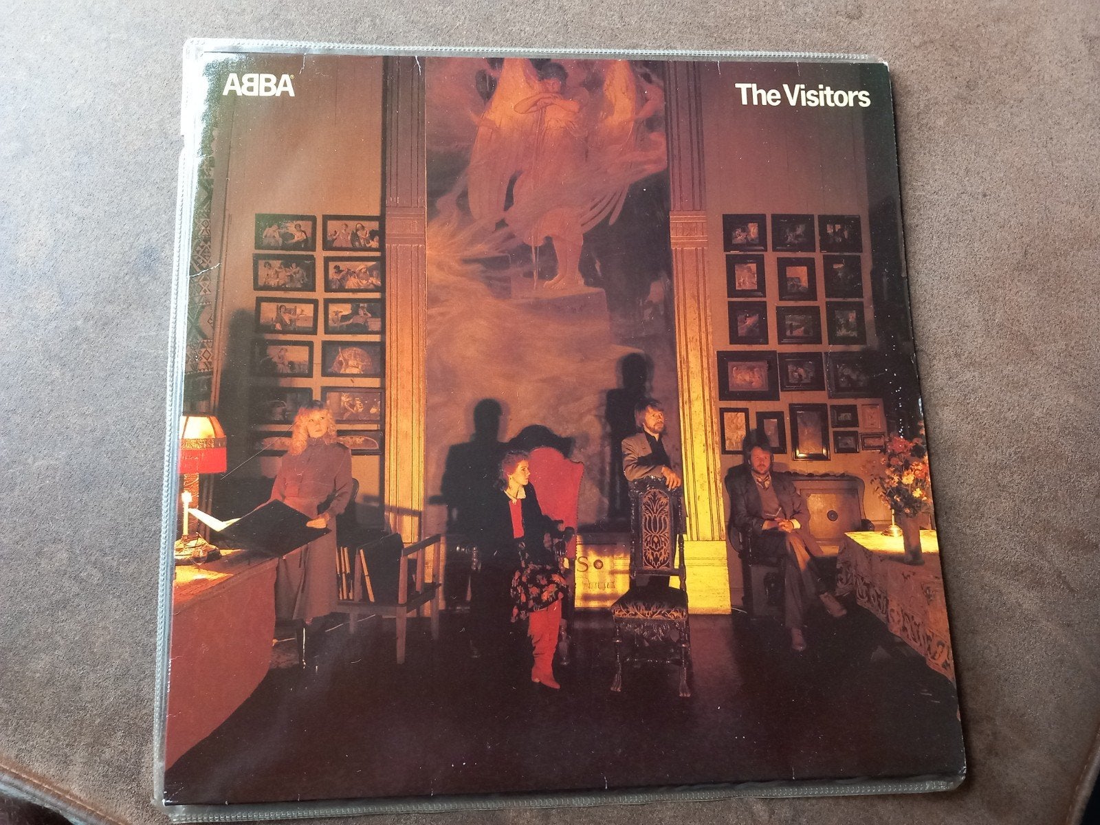 ABBA - The Visitors LP (Vinyl), Cd's en Dvd's, Cd's | Pop, Gebruikt, 1980 - 1989, Ophalen of Verzenden