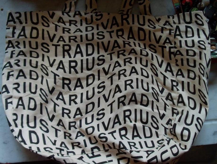 Stradivarius grote canvas tas, nieuw, Oosterveldweg 15, 7274 DZ, Beige, Shopper, Nieuw