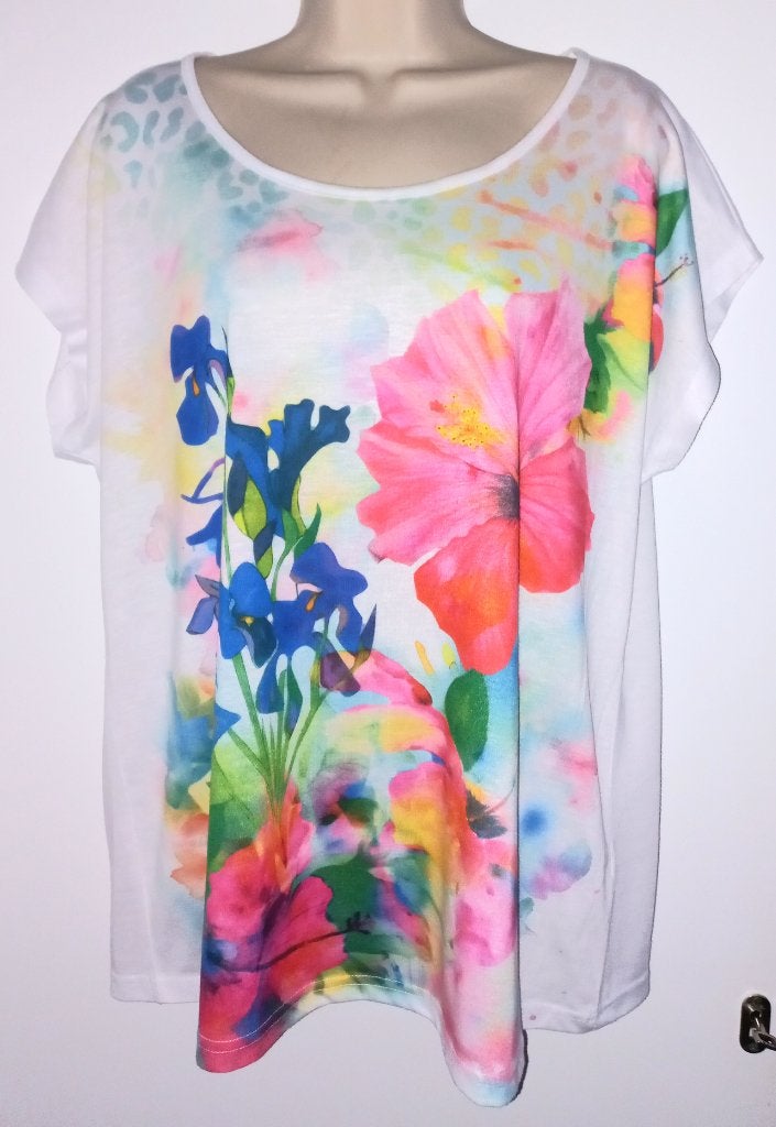 Atlas for Women top maat 44/46, Kleding | Dames, Ophalen of Verzenden, Zo goed als nieuw, Meerkleurig, Shirt of Top