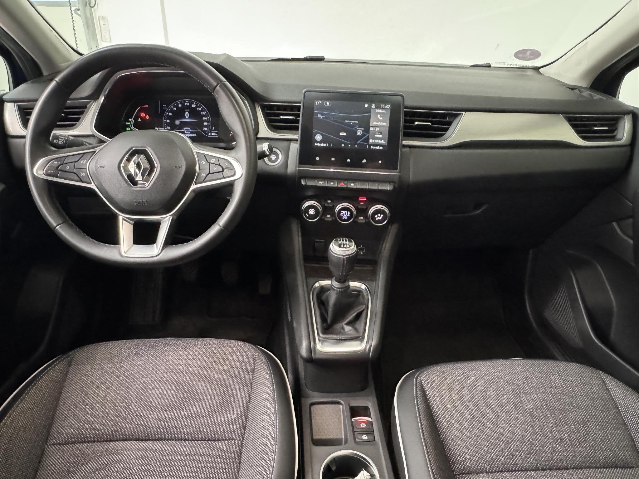 Renault Captur 1.3 TCe 140 Intens | Navigatie | Panoramadak, Auto's, Gebruikt, 4 cilinders, Met garantie (alle), Blauw