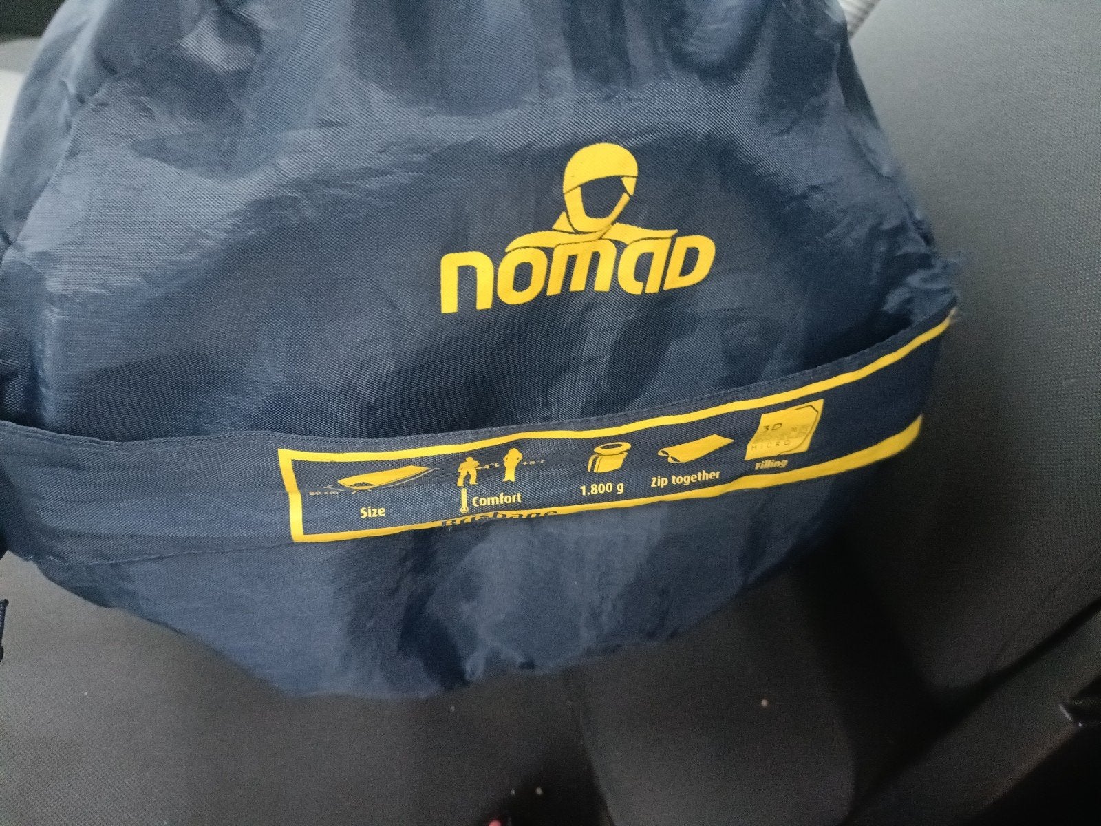 Nomad slaapzak, Ophalen, Zo goed als nieuw