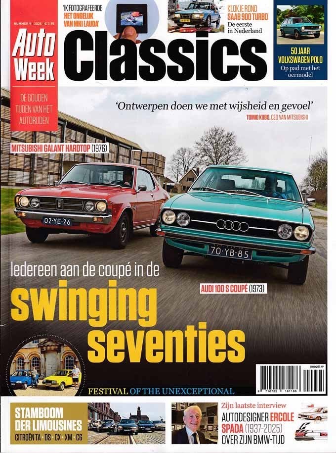 Autoweek Cl 9 2025 : Audi 100 S Coupe - Saab 900 Turbo, Ophalen of Verzenden, Gelezen, Algemeen