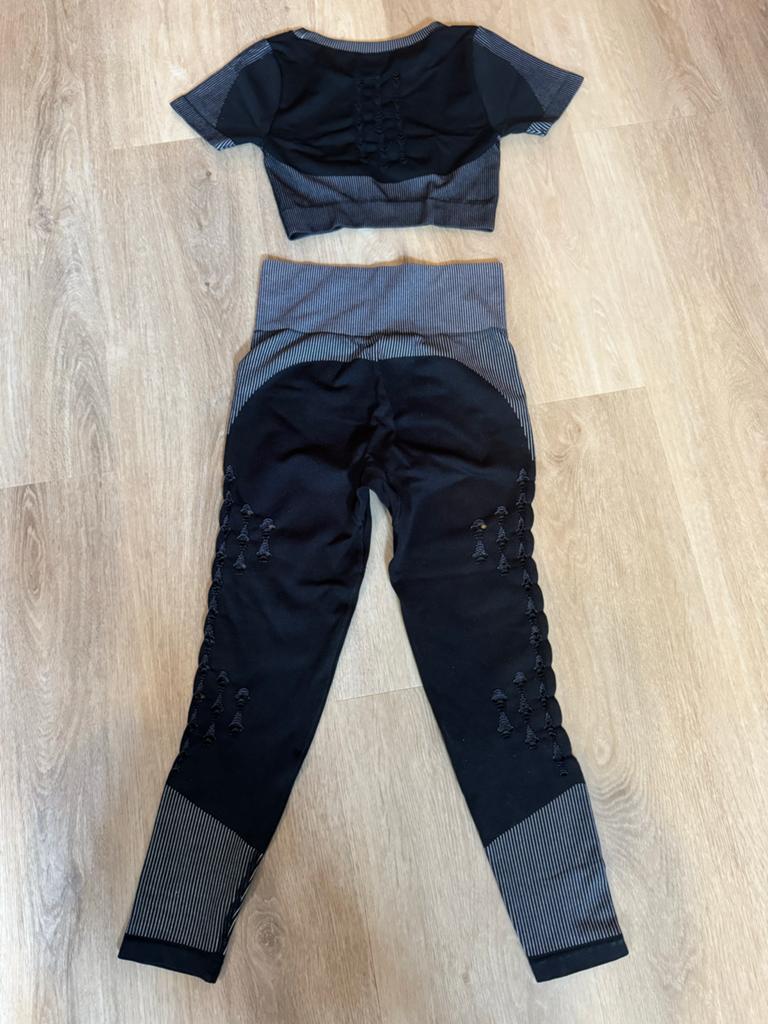 Nieuw Body Engineers sportset maat M - Prachtige details, Maat 38/40 (M), Zwart, Nieuw, Ophalen of Verzenden