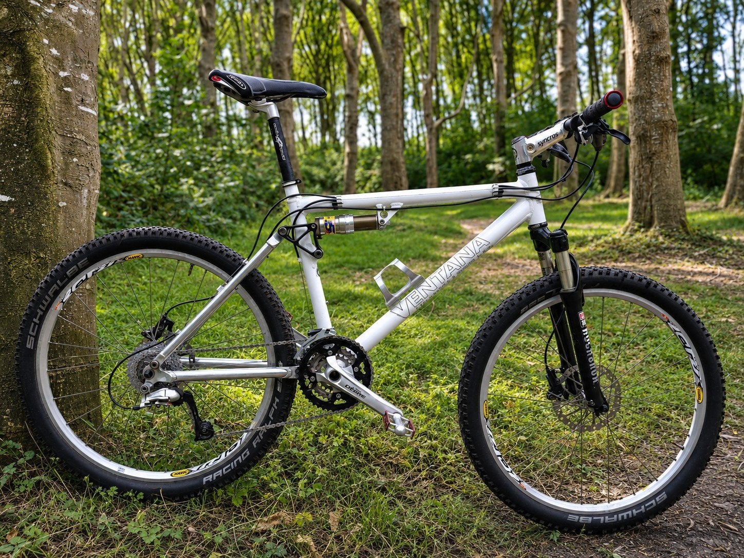 Ventana Usa Mountainbike, Fully, 45 tot 49 cm, Zo goed als nieuw, Schijfrem