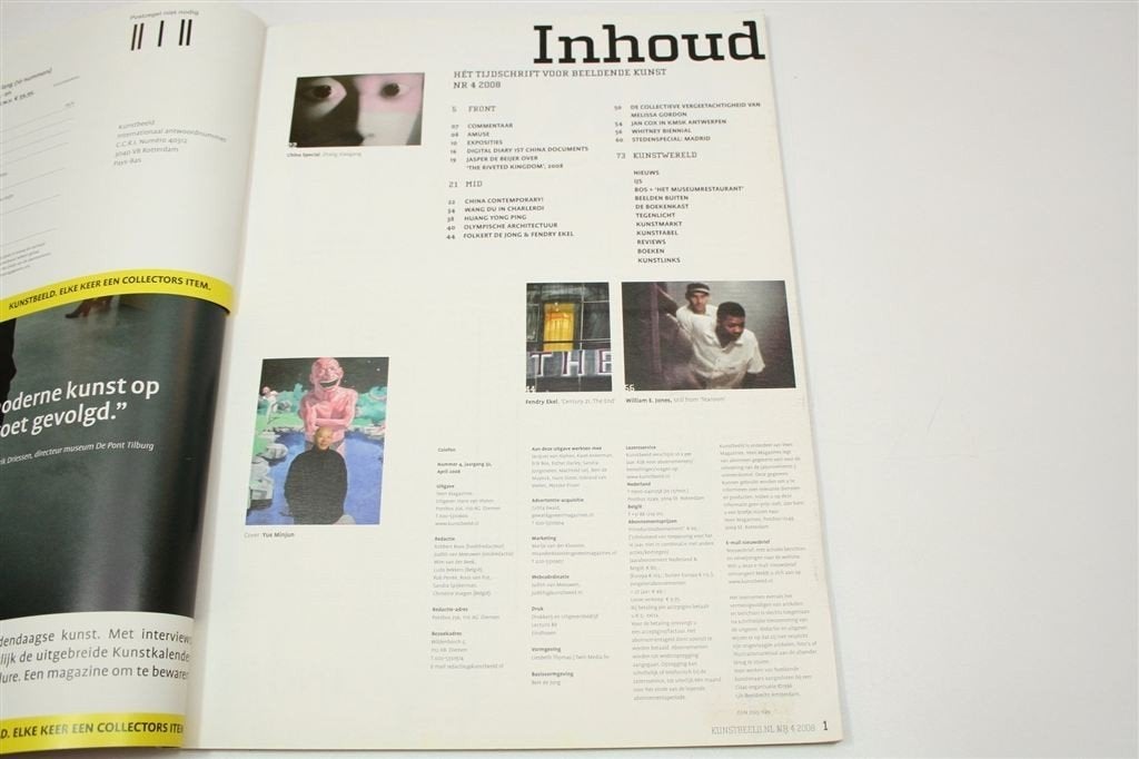 Kunstbeeld China Special — Hedendaagse Chinese Kunst 2008, Ophalen of Verzenden, Gelezen