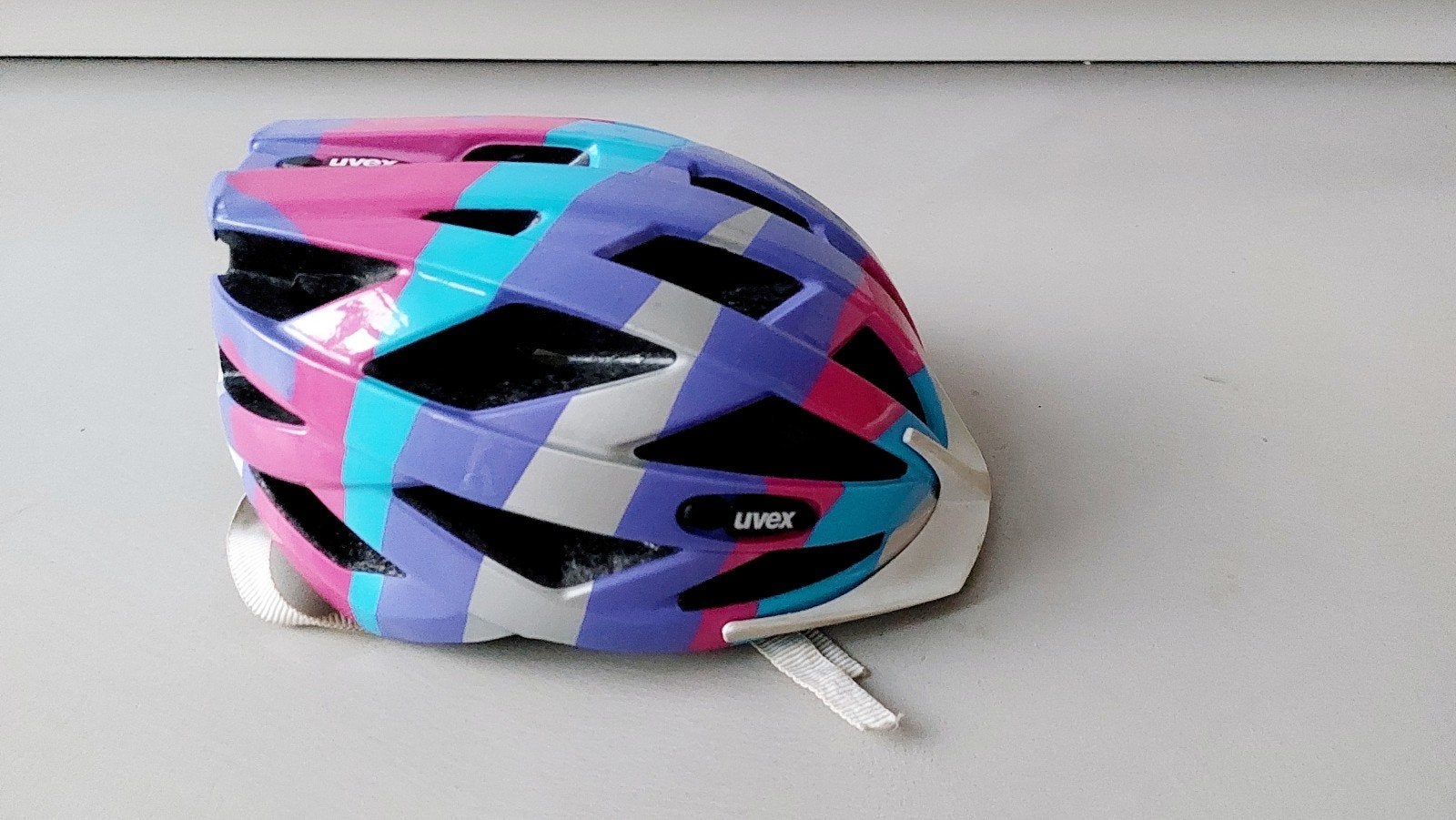 Uvex Air Wing Kinder Fietshelm - Maat 52-57 cm, Gebruikt, Jongen of Meisje, Overige maten, Uvex