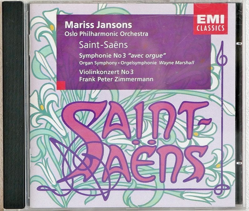 Saint-Saëns: Symphonie No 3 ‘avec orgue’ + Violinkonzert No3, Symfonie, Saint-Saëns, Ophalen of Verzenden, Zo goed als nieuw