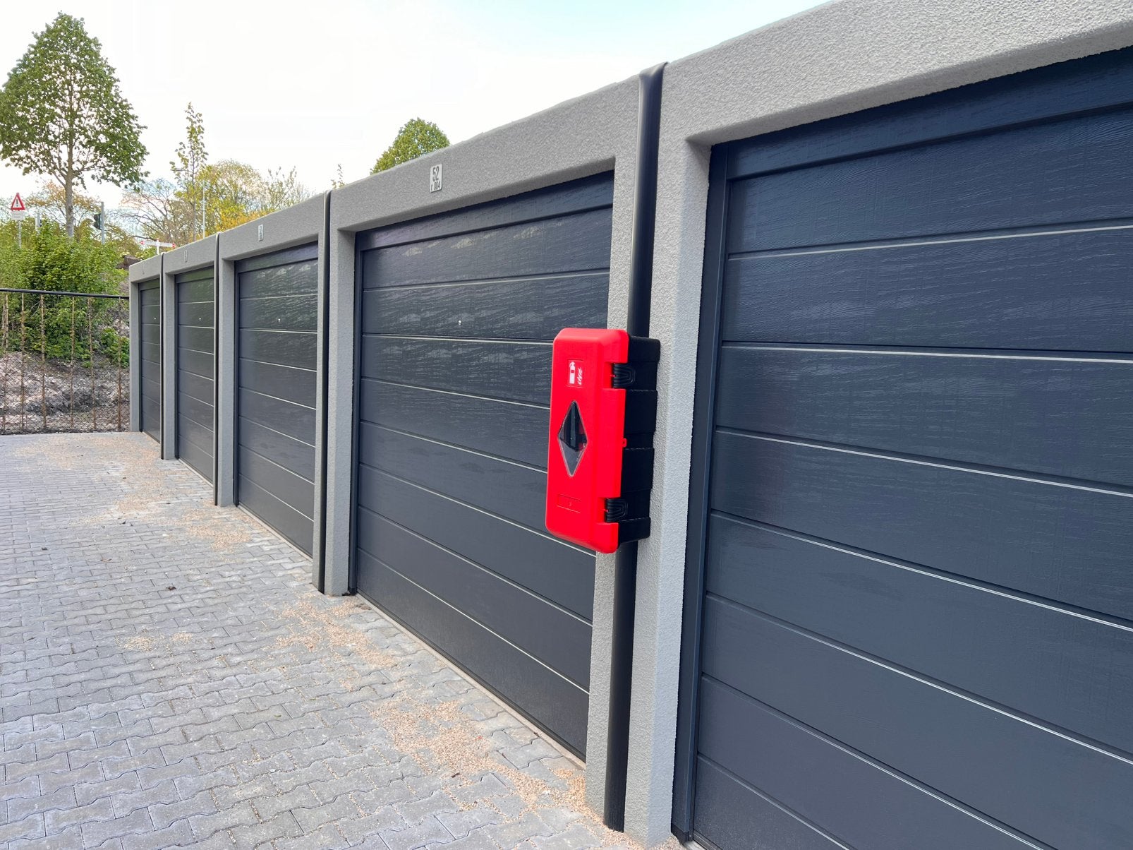 Garagebox in Groesbeek te huur 18 m2, nog 1 van de 4 te huur, Auto diversen, Autostallingen en Garages