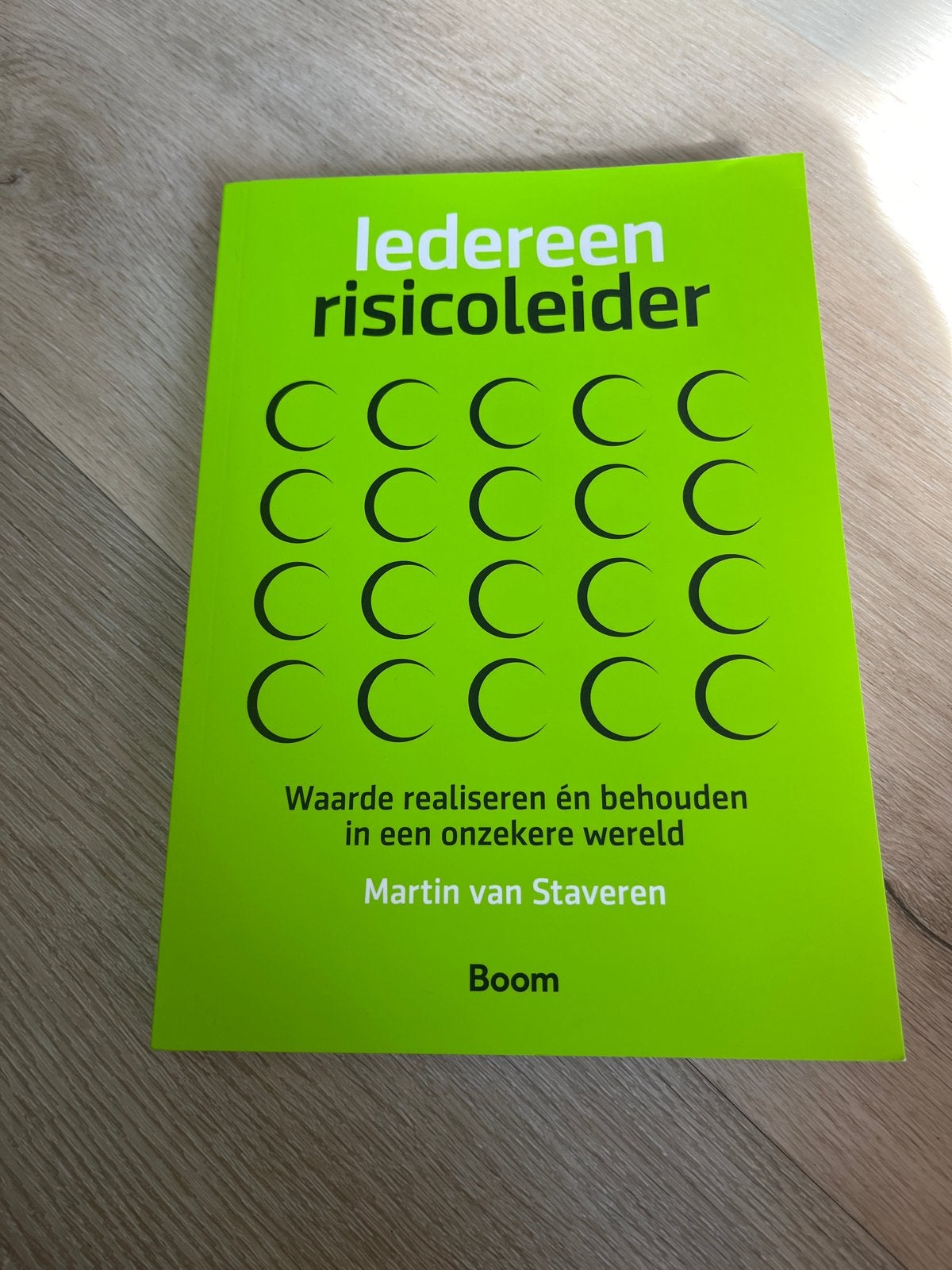 Iedereen risicoleider - Martin van Staveren, Ophalen, Zo goed als nieuw, Management