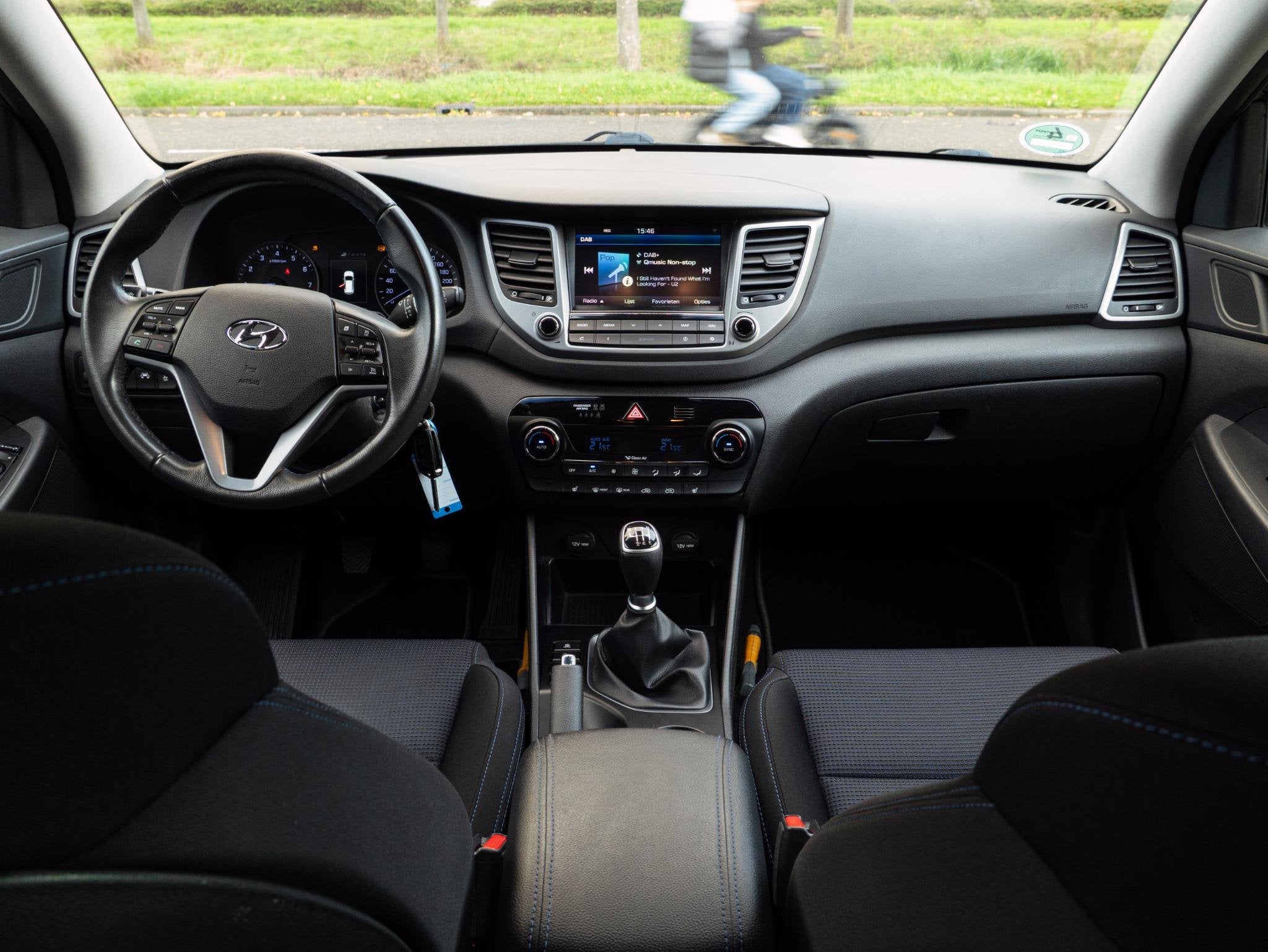Hyundai Tucson 1.6 GDi Comfort|Orig NL|Navi|Trekhaak|Camera, Auto's, Voorwielaandrijving, Stof, Gebruikt, 4 cilinders