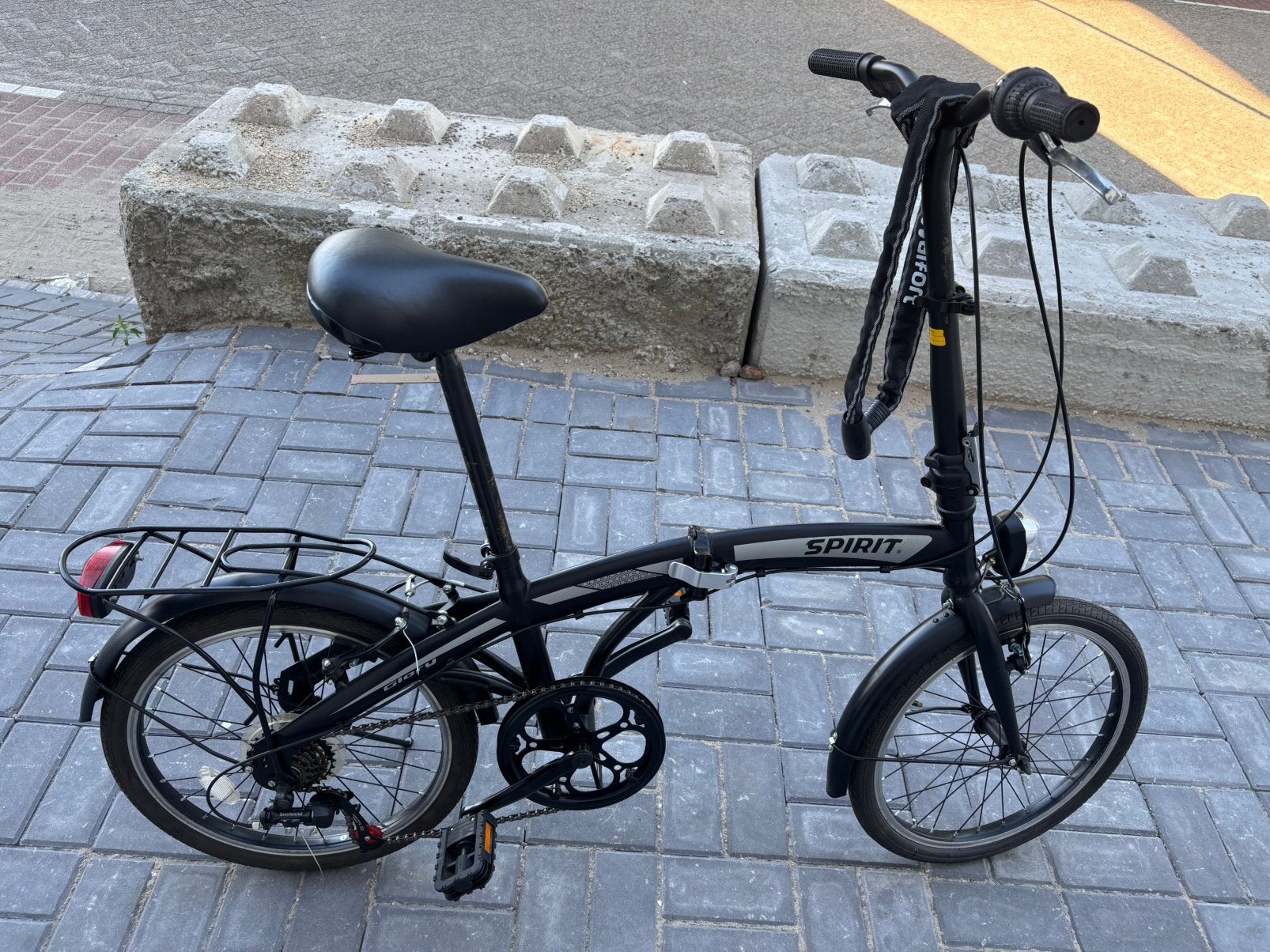 Vouwfiets, Ophalen, Zo goed als nieuw