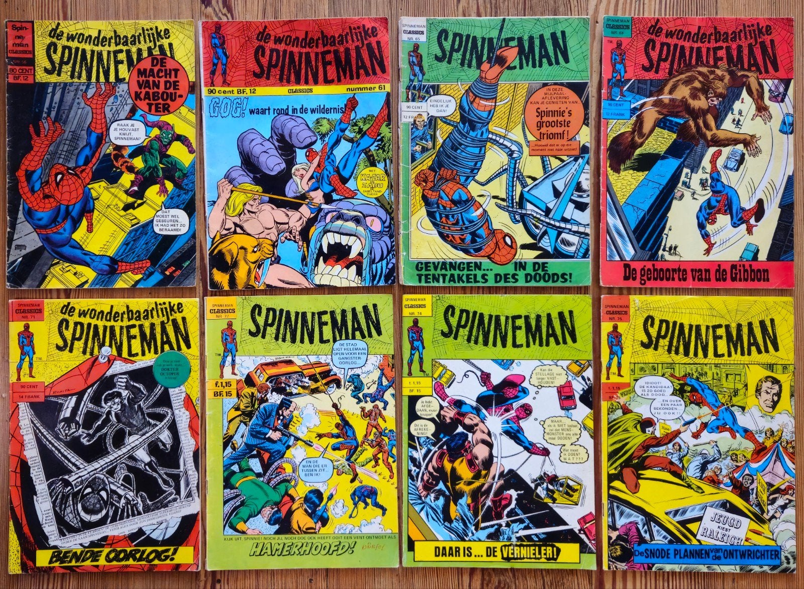 spinneman classics, Europa, Ophalen of Verzenden, Gelezen, Eén comic