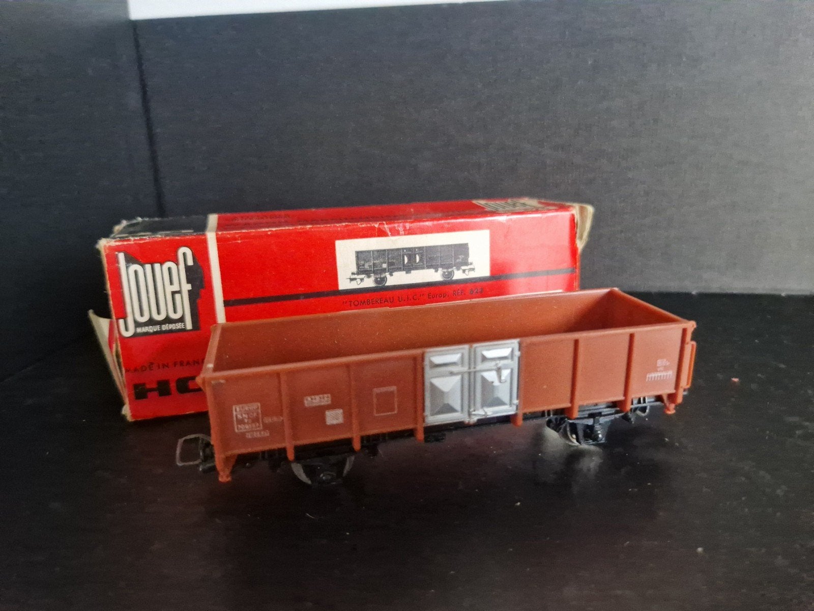 Jouef H0 goederenwagon - Zo goed als nieuw, Hobby en Vrije tijd, Gelijkstroom, Jouef, Wagon, Ophalen of Verzenden