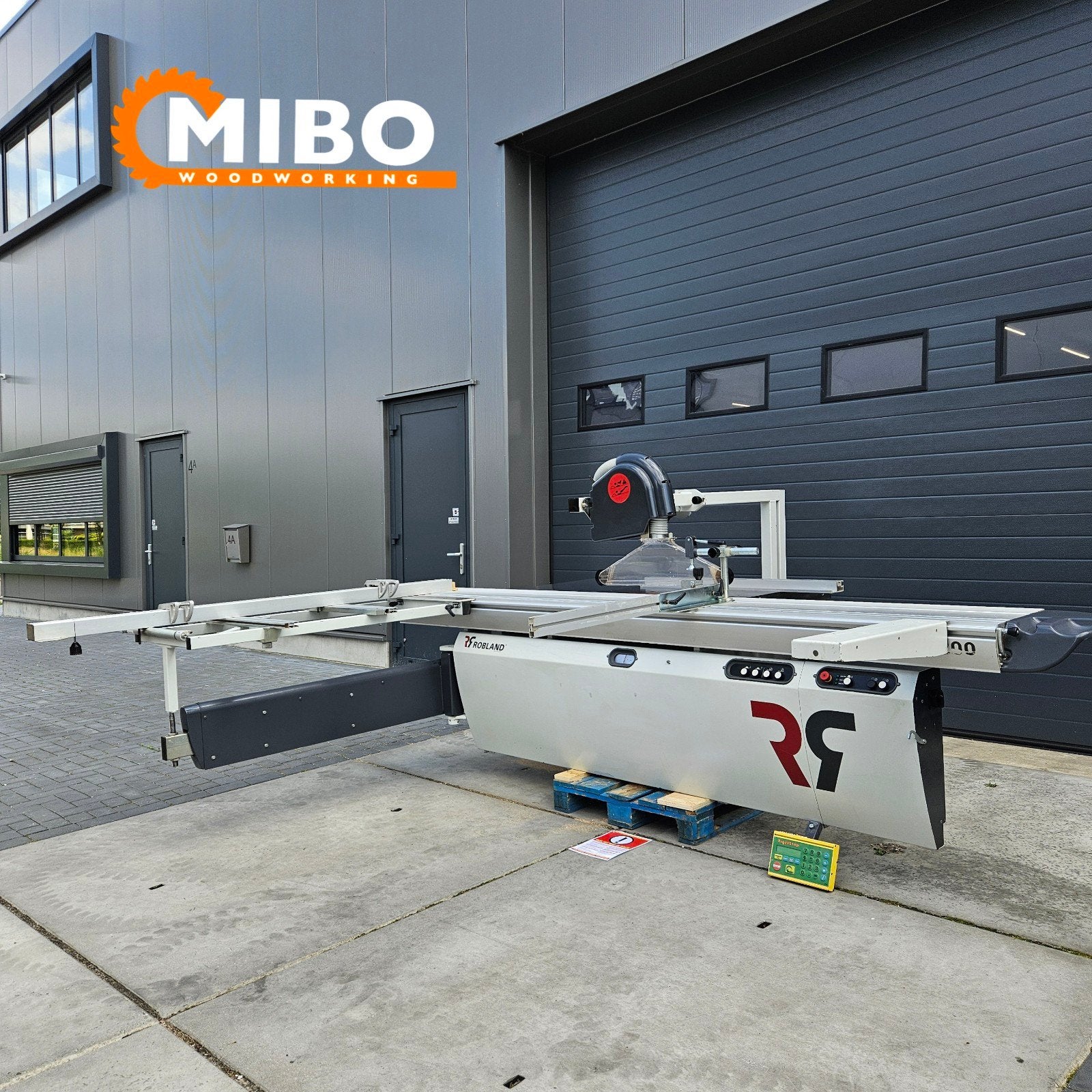 Robland formaatzaag 3200mm Tigerstop cnc geleiders ** 45gr, 70 mm of meer, Overige typen, Ophalen of Verzenden, Zo goed als nieuw