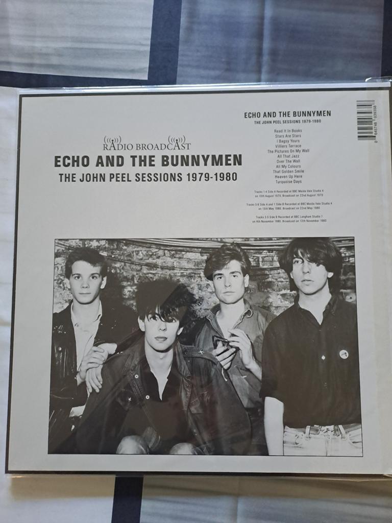 Echo and the bunnymen- Jon Peel Sessions, Cd's en Dvd's, Vinyl | Jazz en Blues, Ophalen of Verzenden, 1960 tot 1980, Zo goed als nieuw