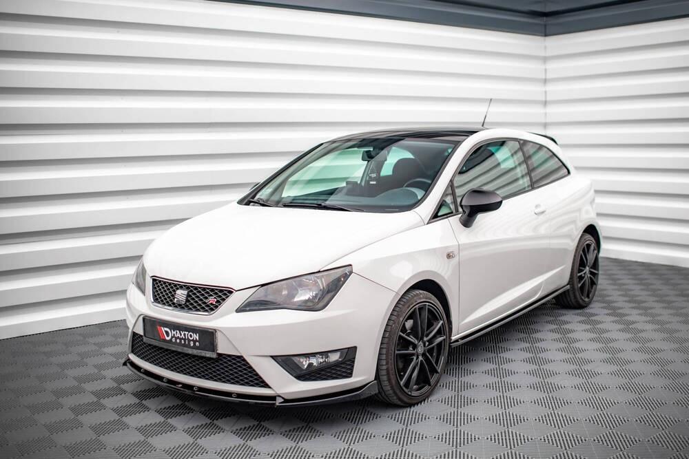 Voorlip sideskirt spoiler diffuser - Seat Ibiza FR SC 12-17, Ophalen of Verzenden