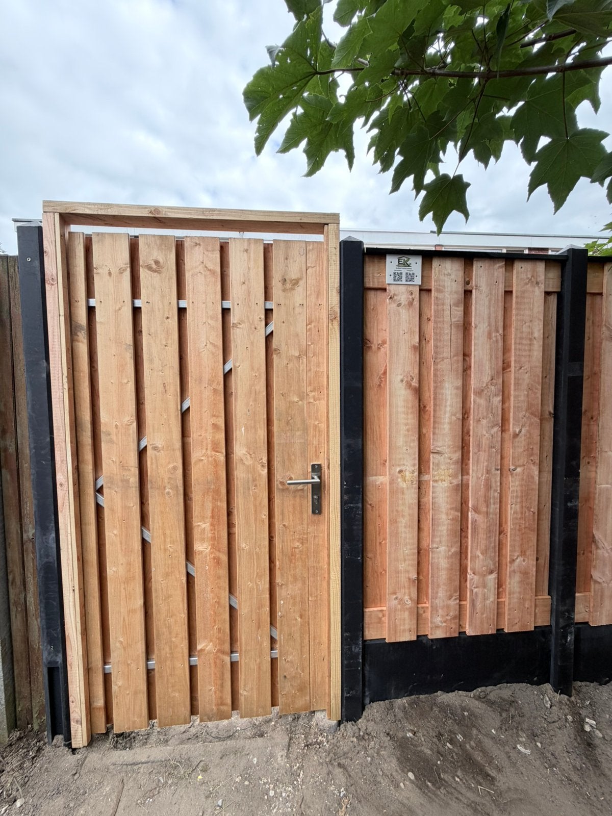 Nieuwe Schutting nodig? Snel geplaatst, incl BTW & Afwerking, Tuin en Terras, 1 tot 2 meter, 6 meter of meer, Nieuw, Ophalen of Verzenden