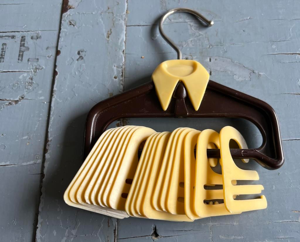 VINTAGE STROPDAS ORGANISER, Ophalen of Verzenden, Gebruikt, Kunststof