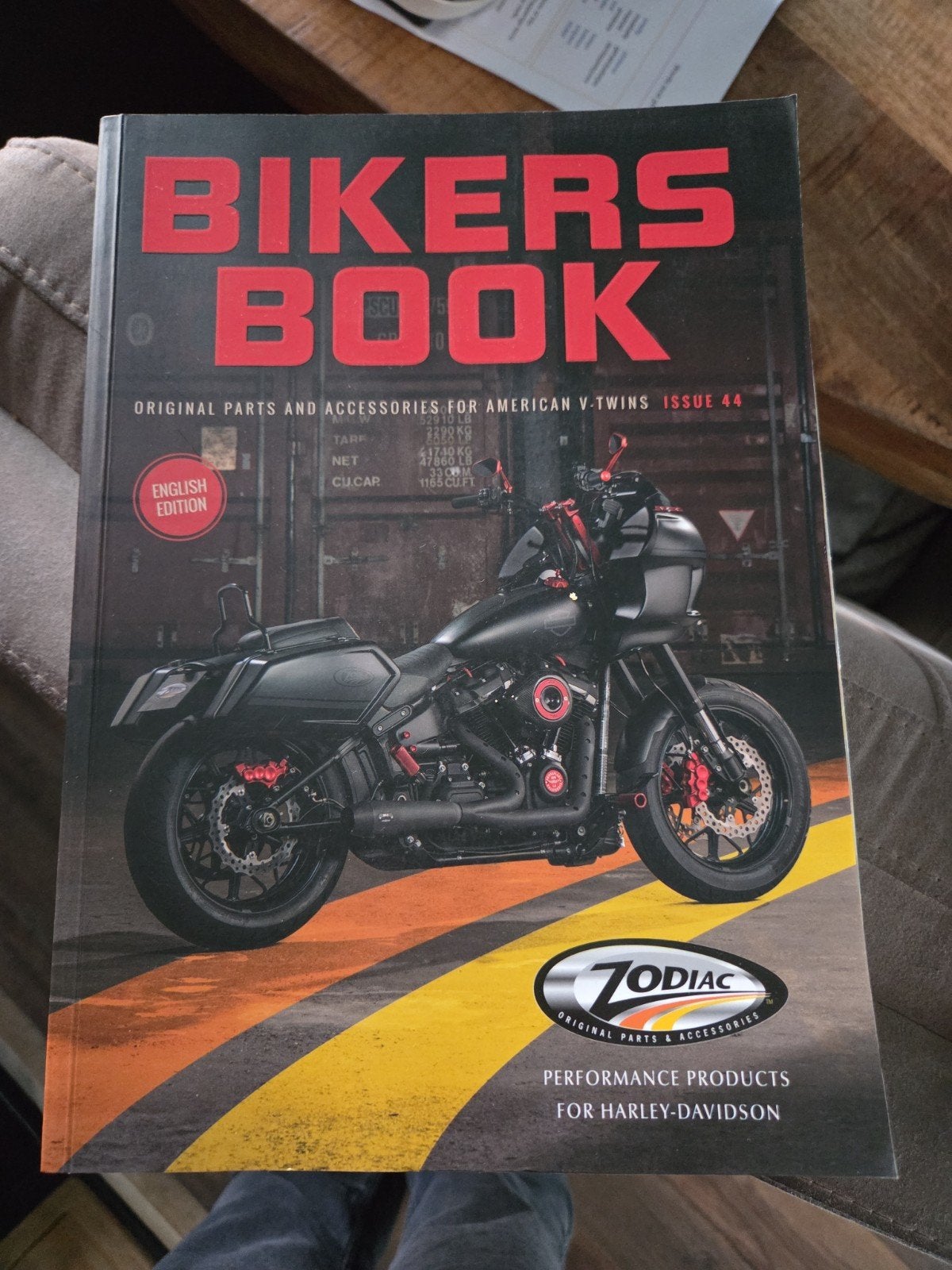 Bikers Book Zodiac Harley-Davidson Catalogus Engels, Ophalen of Verzenden, Zo goed als nieuw, Zodiac, Merk of Model