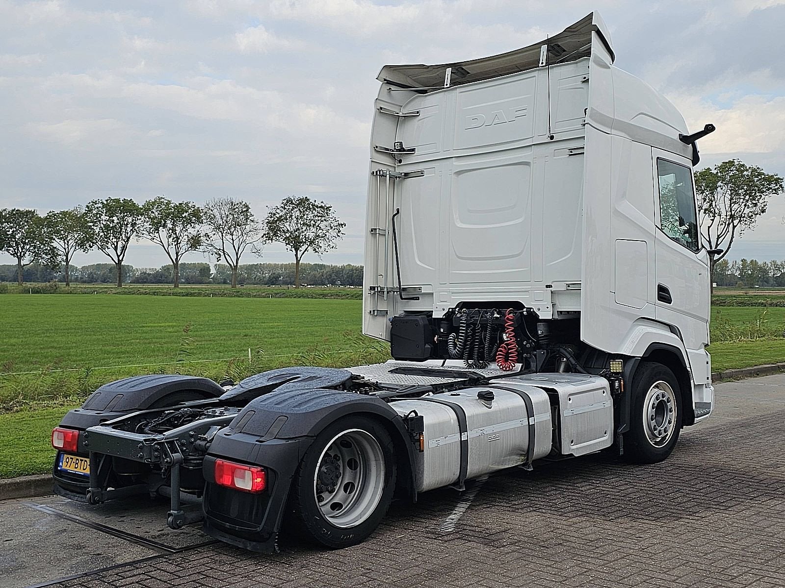 DAF XF 450 NGD NGD Mega 2xTank Camera's 1e Eigenaar!, Automaat, Euro 6, Wit, Verwarmde buitenspiegels