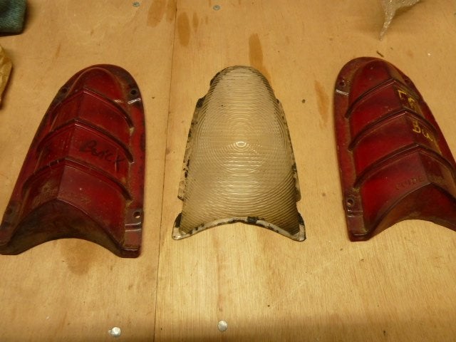 1955 Buick Achterlicht lenzen, Ophalen of Verzenden, Gebruikt, Buick